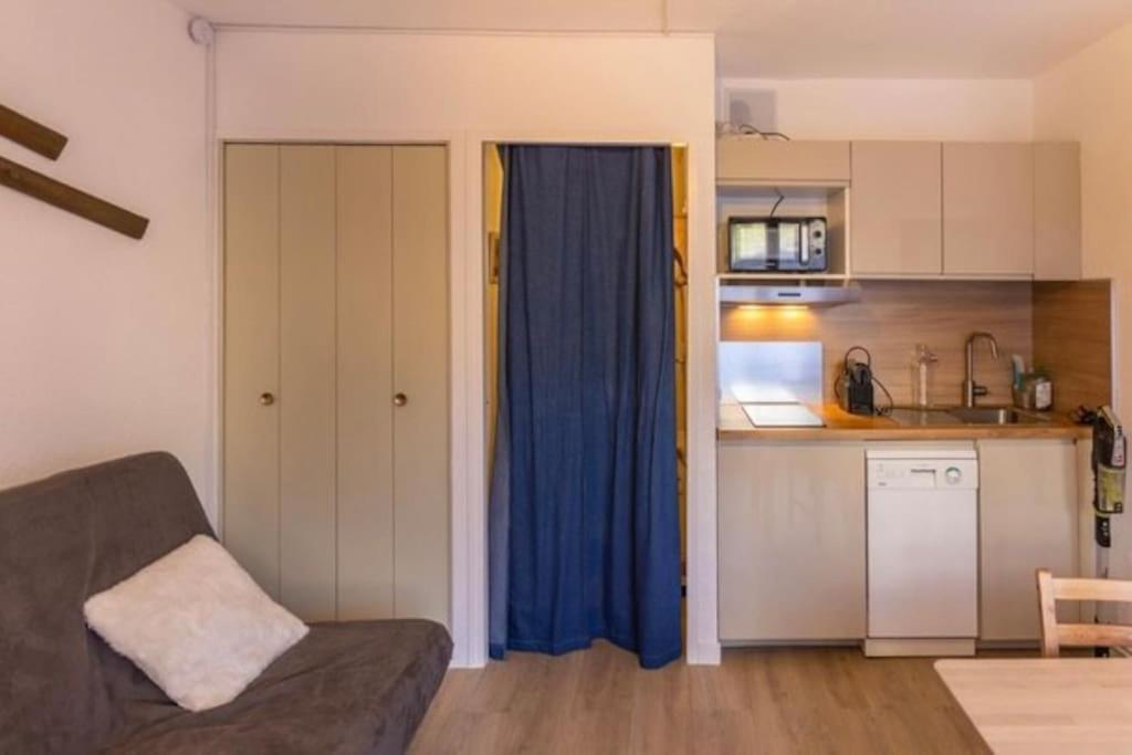 Studio Cabine 86 Cosy เลส์ อองเจลส์ ภายนอก รูปภาพ